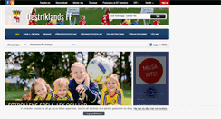 Desktop Screenshot of gestrikland.svenskfotboll.se