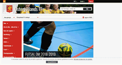 Desktop Screenshot of ostergotland.svenskfotboll.se