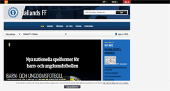 Desktop Screenshot of halland.svenskfotboll.se
